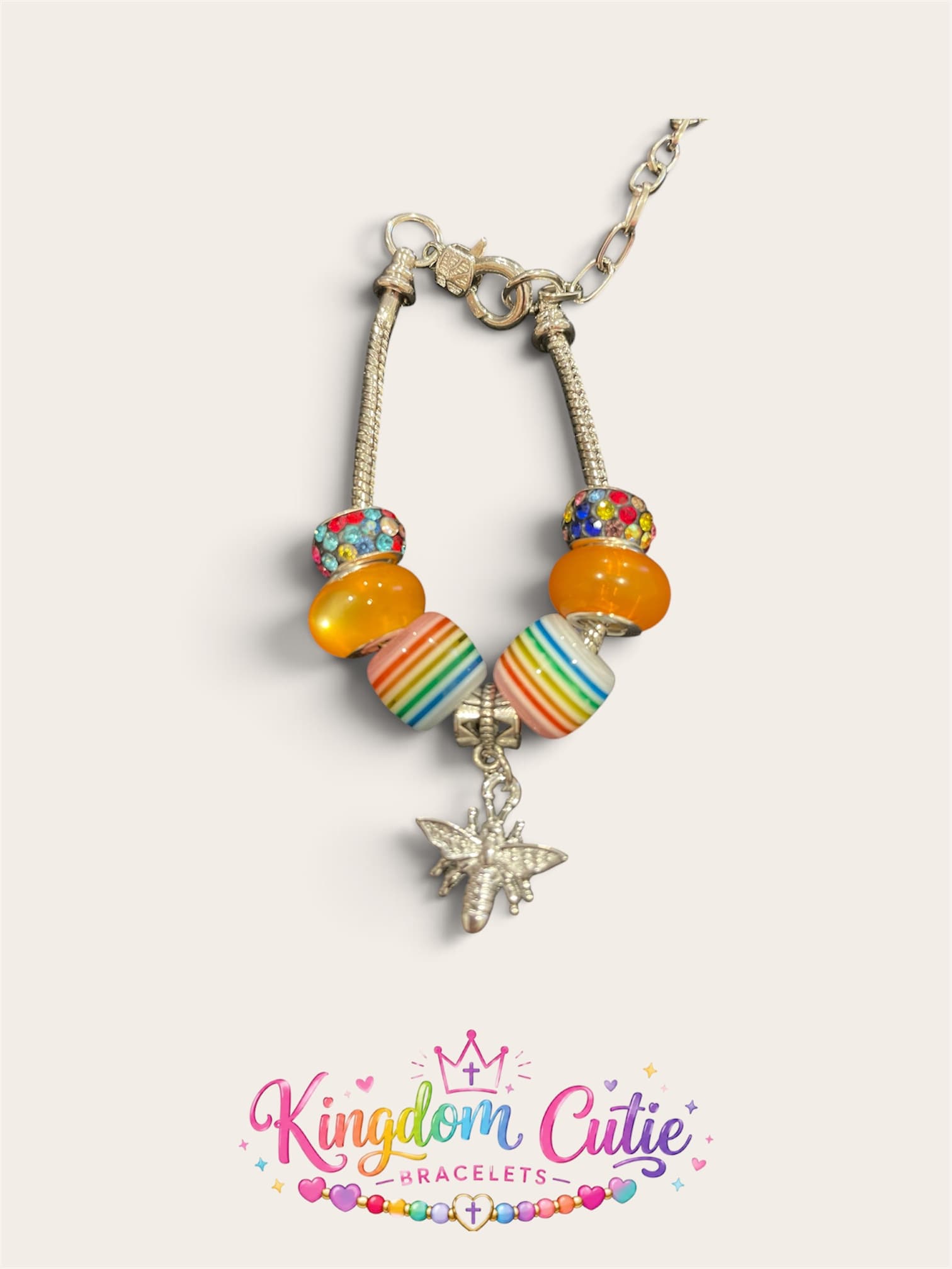 Sweet Words Bumblebee Bracelet